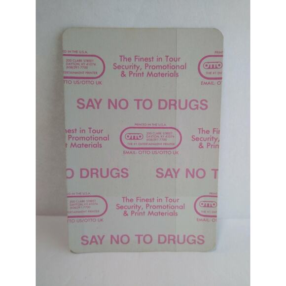 New Order Vintage Backstage Pass Original Technique Tour New Wave Joy Division - Picture 3 of 3